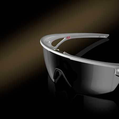 OAKLEY SPHAERA Players Collection Blanc Mat Verres Prizm Noir - OO9403-2436 - Lunettes solaires | Planetecycle