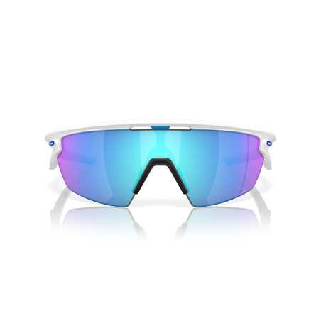 OAKLEY SPHAERA Monture matte white Verres prizm sapphire polarized - OO9403-0236 - Lunettes solaires | Planetecycle