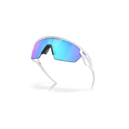 OAKLEY SPHAERA Monture matte white Verres prizm sapphire polarized - OO9403-0236 - Lunettes solaires | Planetecycle