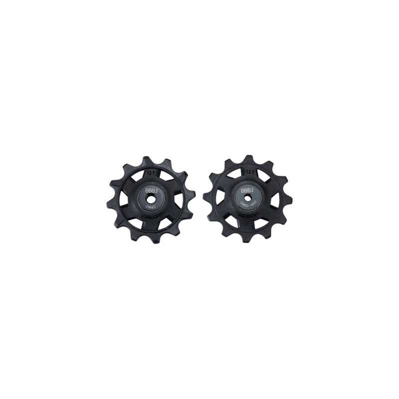 Galets de derailleur BBB RollerBoys 12T-12T ceramic SRAM XPLR | Planetecycle