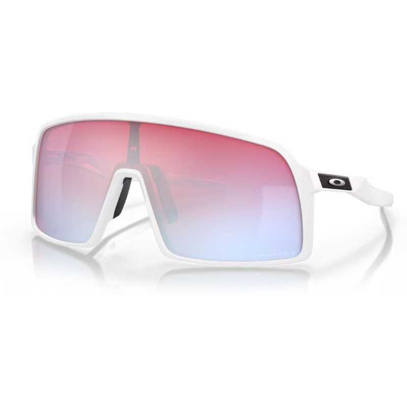 Oakley SUTRO Verres Prizm Snow Sapphire Iridium Monture Polished White 9406-2237 - Lunettes Solaires | Planetecycle