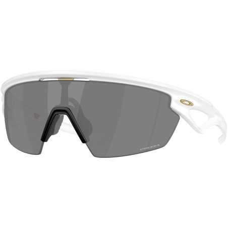 OAKLEY SPHAERA Players Collection Blanc Mat Verres Prizm Noir - OO9403-2436 - Lunettes solaires | Planetecycle