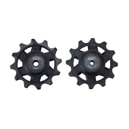 Galets de derailleur BBB RollerBoys 12T-12T SRAM XPLR | Planetecycle Galets de derailleur BBB RollerBoys 12T-12T SRAM XPLR | Planetecycle