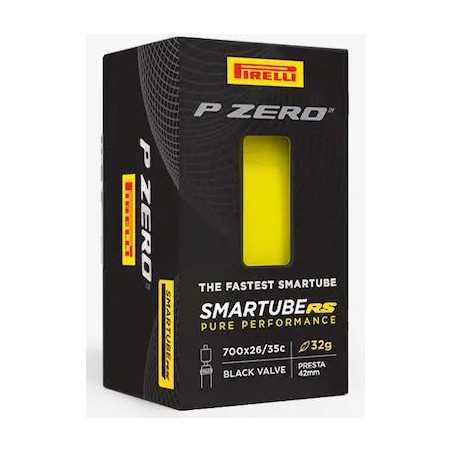 Chambre à air PIRELLI P ZERO SmarTUBE RS 700x26/35 Presta 42mm / 60mm / 80mm | Planetecycle Chambre à air PIRELLI P ZERO SmarTUBE RS 700x26/35 Presta 42mm / 60mm / 80mm | Planetecycle