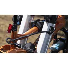 PORTE-VÉLO XLC VC-C08 ALMADA WORK-E PLIABLE POUR 2 E-BIKES AVEC ADAPTATEUR POUR CADRE