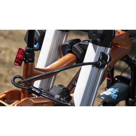 PORTE-VÉLO XLC VC-C08 ALMADA WORK-E PLIABLE POUR 2 E-BIKES AVEC ADAPTATEUR POUR CADRE | Planetecycle