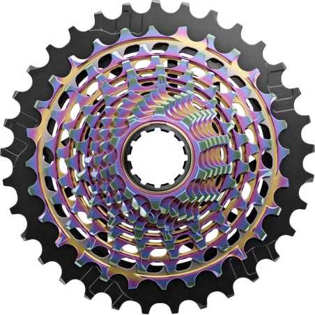 Cassette SRAM RED AXS E1 RAINBOW XG-1290 12V - 12 vitesses | Planetecycle