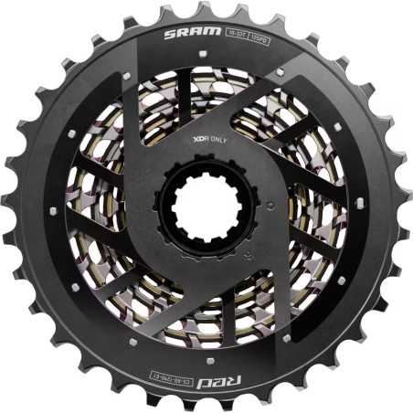 Cassette SRAM RED AXS E1 RAINBOW XG-1290 12V - 12 vitesses | Planetecycle