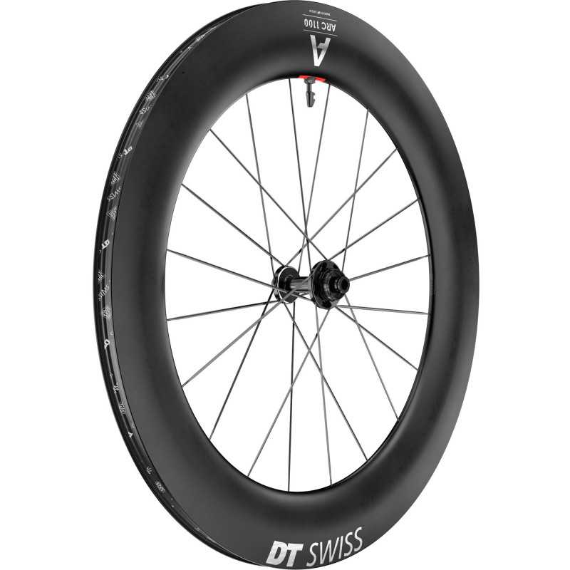DT Swiss ARC 1100 DICUT DISC 85mm - Roue avant Tubeless carbone freinage Disc Center lock CL - Nouveauté 2026 | Planetecycle