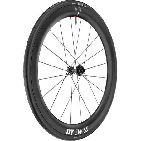 DT Swiss ARC 1100 DICUT DISC 55mm - Roue avant Tubeless carbone freinage Disc Center lock CL - Nouveauté 2026 | Planetecycle