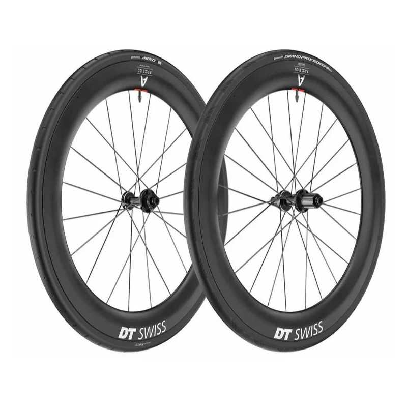 DT Swiss ARC 1100 DICUT DISC 55mm - Paire de Roues carbone freinage Disc Center lock CL - Nouveauté 2026 (nouvelle génération) | Planetecycle