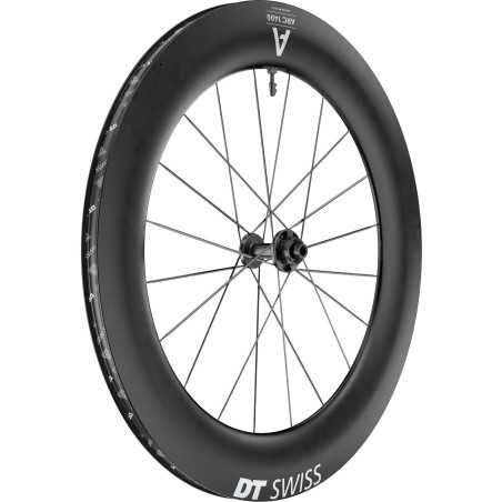 DT Swiss ARC 1400 DICUT DISC 85mm - Roue avant Tubeless carbone freinage Disc Center lock CL | Planetecycle