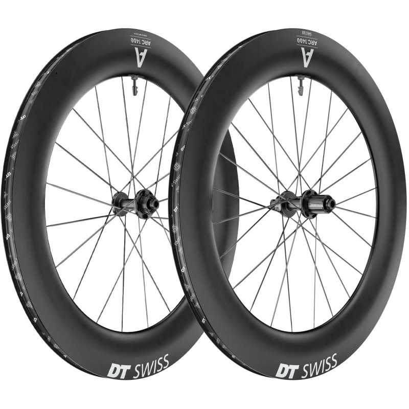 DT Swiss ARC 1400 DICUT DISC 85mm - Paire de Roues carbone freinage Disc Center lock CL | Planetecycle