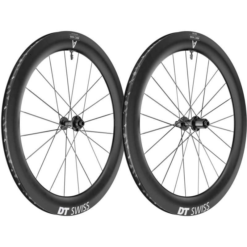 DT Swiss ARC 1400 DICUT DISC 65mm - Paire de Roues carbone freinage Disc Center lock CL | Planetecycle