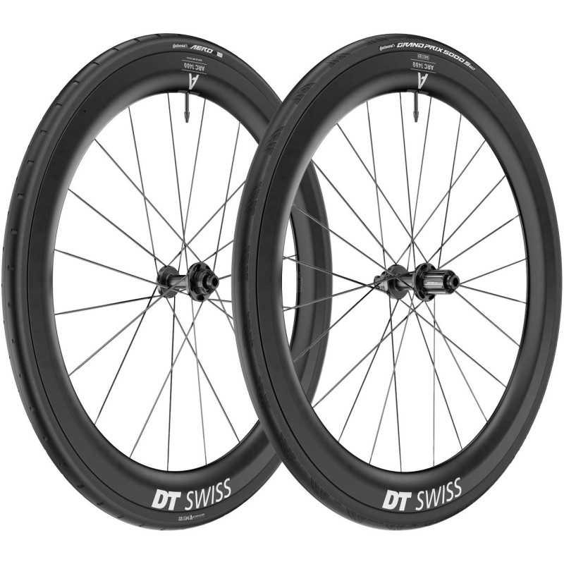 DT Swiss ARC 1400 DICUT DISC 55mm - Paire de Roues carbone freinage Disc Center lock CL | Planetecycle