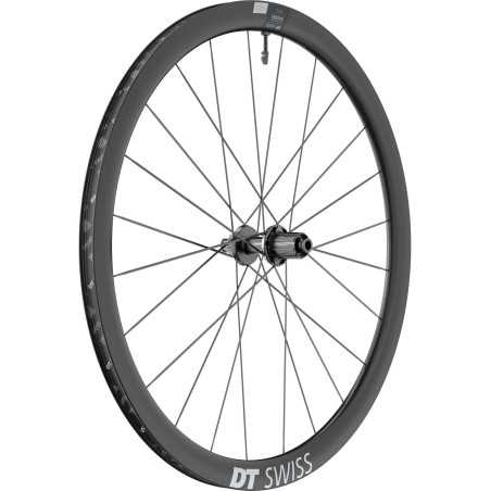 DT Swiss ARC 1400 DICUT DISC 38mm - Roue arrière Tubeless carbone freinage Disc Center lock CL | Planetecycle