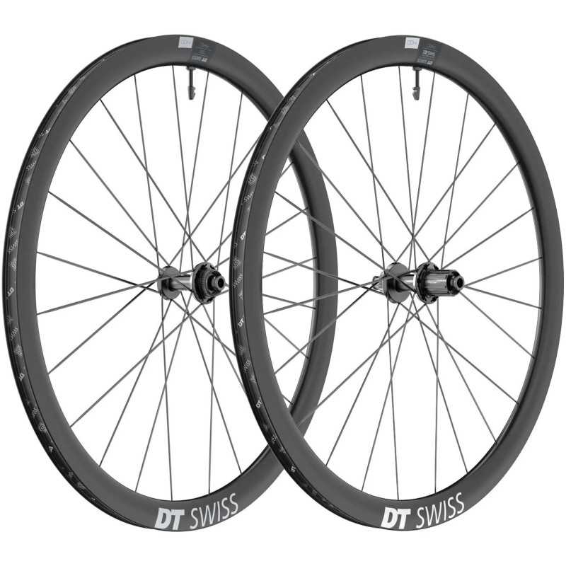 DT Swiss ARC 1400 DICUT DISC 38mm - Paire de Roues carbone freinage Disc Center lock CL | Planetecycle