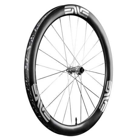 ENVE SES 4.5 PRO stickers blancs - Roue avant Tubeless carbone freinage Disc Center lock CL | Planetecycle