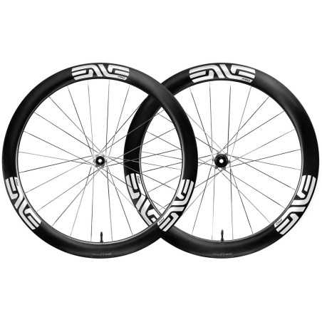 ENVE SES 4.5 PRO stickers blancs - Paire de Roues carbone freinage Disc Center lock CL | Planetecycle