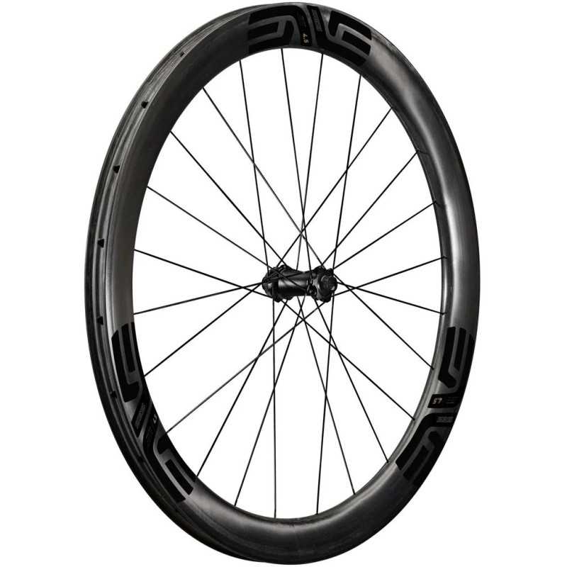 ENVE SES 4.5 Innerdrive stickers noirs - Roue avant Tubeless carbone freinage Disc Center lock CL | Planetecycle