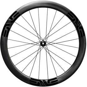 ENVE SES 4.5 Innerdrive stickers noirs - Roue avant Tubeless carbone freinage Disc Center lock CL
