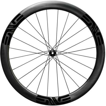 ENVE SES 4.5 Innerdrive stickers noirs - Roue avant Tubeless carbone freinage Disc Center lock CL | Planetecycle