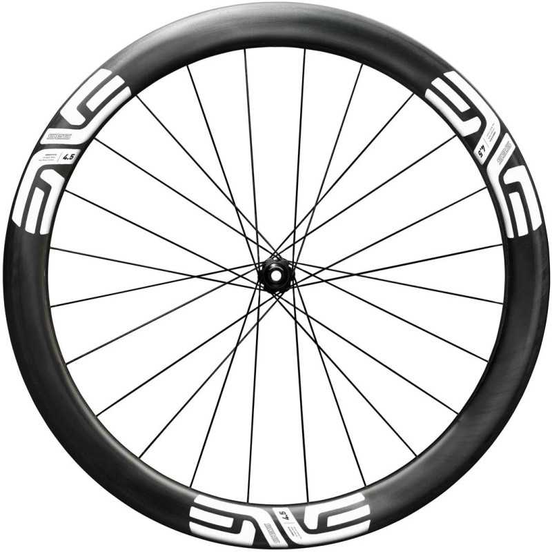 ENVE SES 4.5 Innerdrive stickers blancs - Roue avant Tubeless carbone freinage Disc Center lock CL | Planetecycle