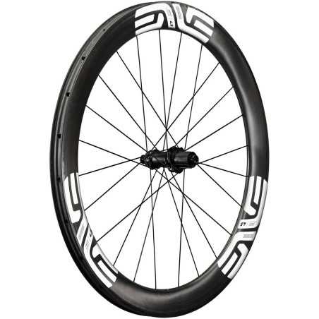 ENVE SES 4.5 stickers blancs - Roue arriere Tubeless carbone freinage Disc Center lock CL | Planetecycle