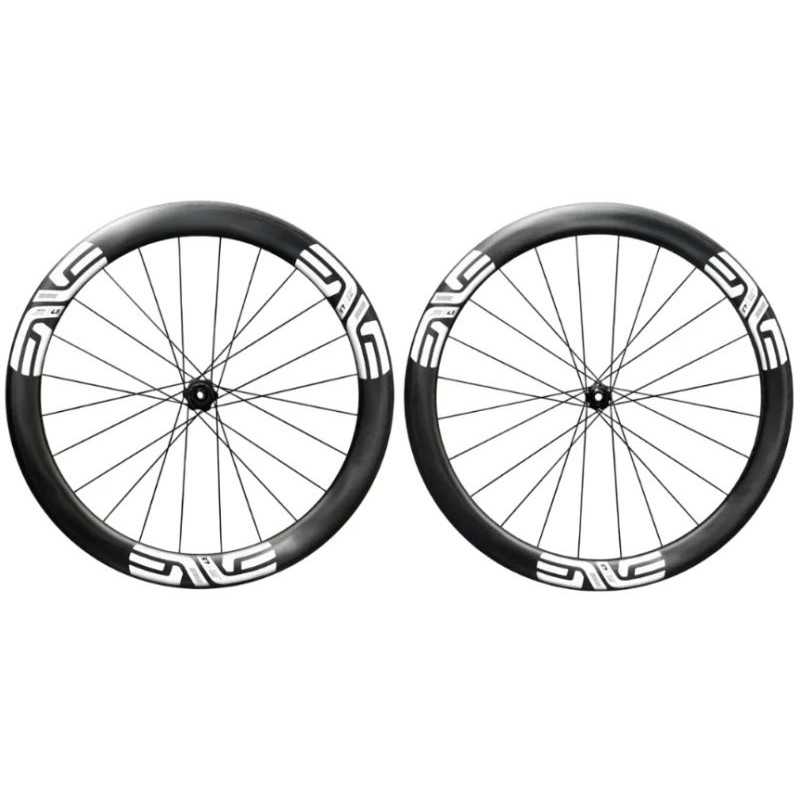 ENVE SES 4.5 stickers blancs - Paire de Roues carbone freinage Disc Center lock CL | Planetecycle