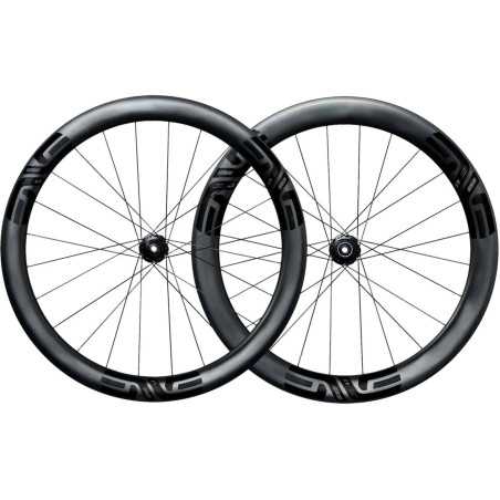 ENVE SES 4.5 stickers noirs - Paire de Roues carbone freinage Disc Center lock CL | Planetecycle