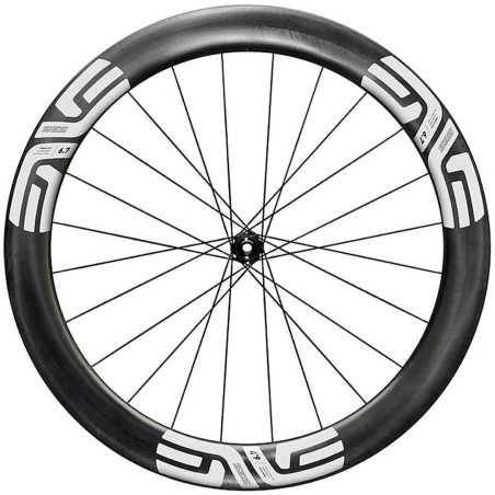 ENVE SES 6.7 stickers blancs - Roue arriere Tubeless carbone freinage Disc Center lock CL | Planetecycle