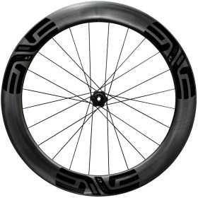 ENVE SES 6.7 stickers noirs - Roue arriere Tubeless carbone freinage Disc Center lock CL