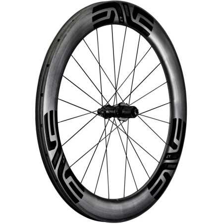 ENVE SES 6.7 stickers noirs - Paire de Roues carbone freinage Disc Center lock CL | Planetecycle