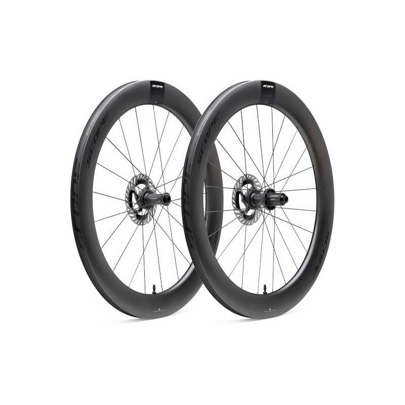 Paire de roues SCOPE Race R6 65mm DISC | Planetecycle
