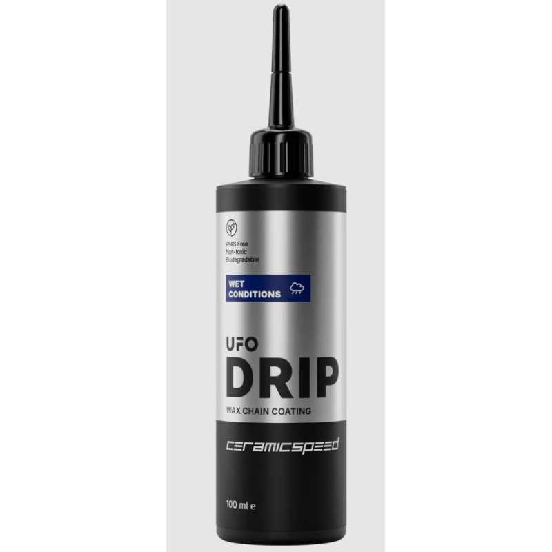 CERAMICSPEED UFO Drip Wet Conditions Chain Lubricant 100ml | Planetecycle