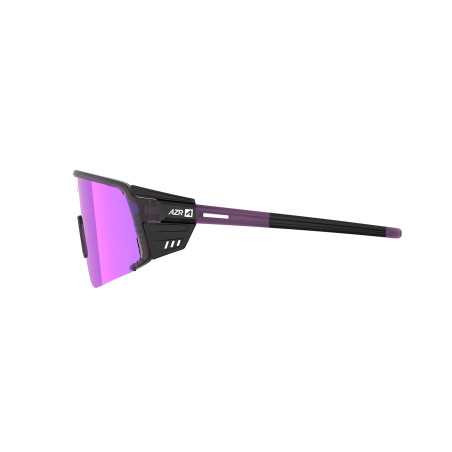 Lunettes Solaires AZR ESCAPE RX VIOLETTE MATTE / ECRAN HYDROHOBE VIOLET MUTLICOUCHE / CAT 4 | Planetecycle