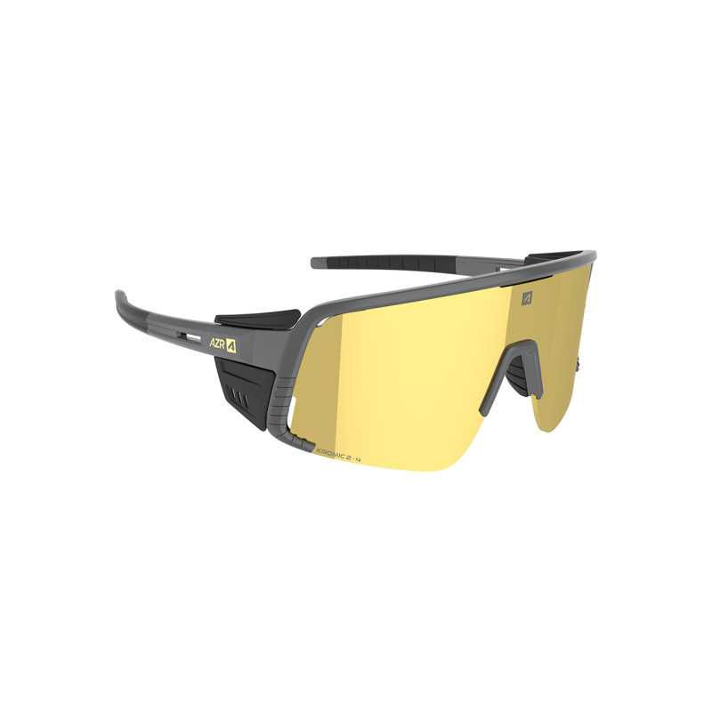 Lunettes Solaires AZR KROMIC ESCAPE RX CARBONE MATE / ECRAN HYDROHOBE IRISE GOLD PHOTOCHROMIQUE CAT 2 | Planetecycle