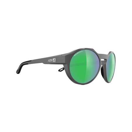 Lunettes Solaires AZR ECRIN GRISE BLEUE MATE / ECRAN VERT MULTICOUCHE / CAT 3 | Planetecycle