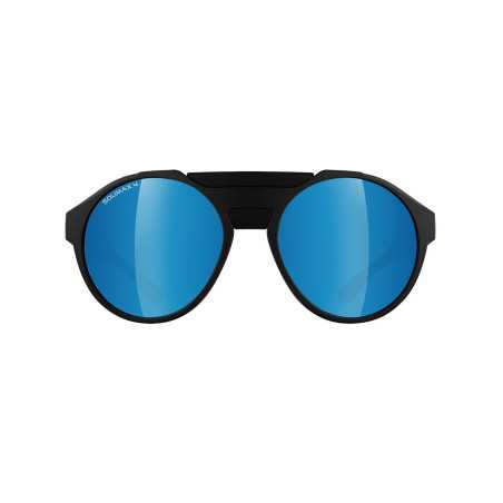 Lunettes Solaires AZR ECRIN NOIRE MATE / ECRAN BLEU MULTICOUCHE / CAT 4 | Planetecycle