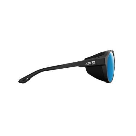 Lunettes Solaires AZR ECRIN NOIRE MATE / ECRAN BLEU MULTICOUCHE / CAT 4 | Planetecycle
