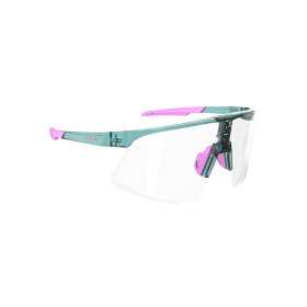 Lunettes Solaires AZR VISION RX MAGNETIQUE TURQUOISE CRYSTAL VERNIE / ECRAN HYDROHOBE ROSE MUTLICOUCHE + 1 ECRAN INCOLORE / CAT