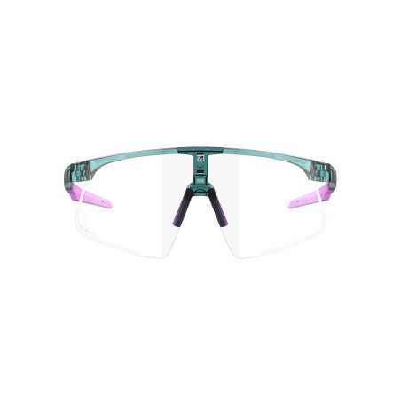 Lunettes Solaires AZR VISION RX MAGNETIQUE TURQUOISE CRYSTAL VERNIE / ECRAN HYDROHOBE ROSE MUTLICOUCHE + 1 ECRAN INCOLORE / CAT | Planetecycle