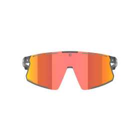 Lunettes Solaires AZR VISION RX MAGNETIQUE NOIRE CRYSTAL VERNIE / ECRAN HYDROHOBE ROUGE MUTLICOUCHE + 1 ECRAN INCOLORE / CAT 3