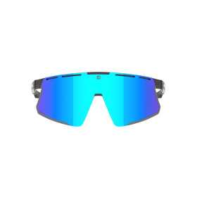 Lunettes Solaires AZR VISION RX MAGNETIQUE NOIRE VERNIE / ECRAN HYDROHOBE BLEU MUTLICOUCHE + 1 ECRAN INCOLORE / CAT 3
