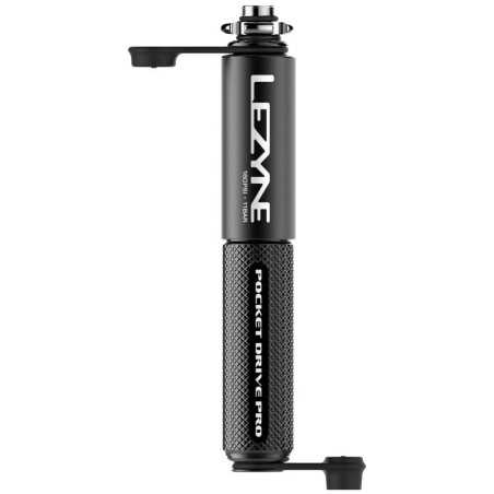 POMPE A MAIN HV LEZYNE POCKET DRIVE PRO - Matt Black | Planetecycle