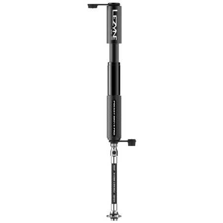 POMPE A MAIN HV LEZYNE POCKET DRIVE PRO - Matt Black | Planetecycle