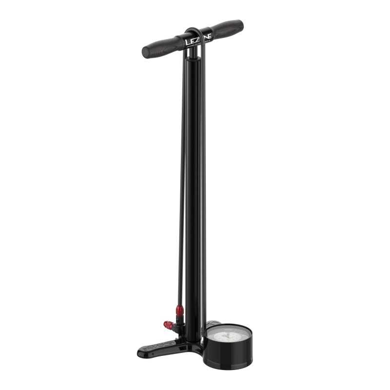 POMPE A PIED LEZYNE ALLOY FLOOR DRIVE 3.5 - Satin Black | Planetecycle