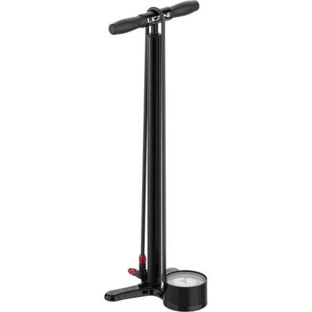 POMPE A PIED LEZYNE ALLOY FLOOR DRIVE 3.5 - Satin Black | Planetecycle
