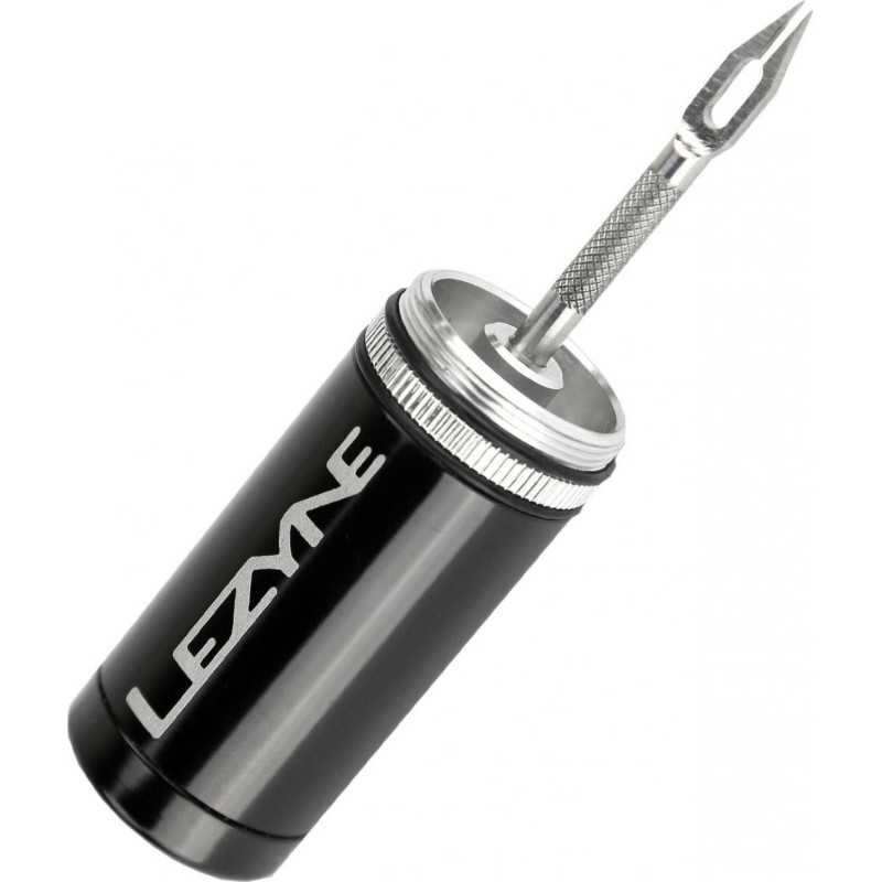 REPARATION LEZYNE KIT REPARATION TUBELESS ALU Black | Planetecycle