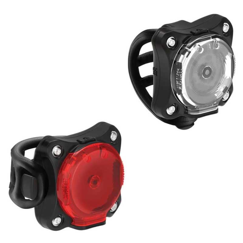 Éclairage Paire LEZYNE ZECTO DRIVE 250 / ZECTO DRIVE 200 Plus - Black | Planetecycle